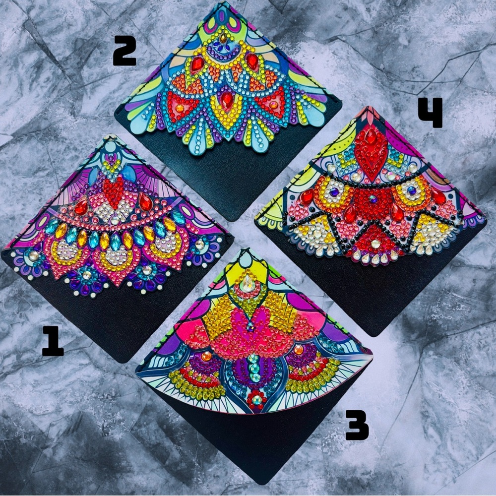 Hand Crafted Diamond Art Bookmarks Two for $7